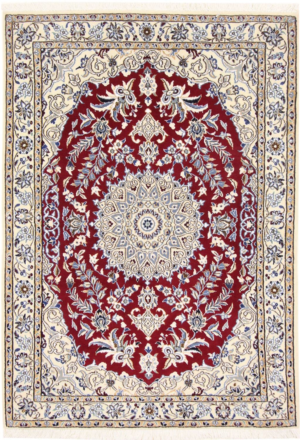 Persisk tæppe - Nain - Royal - 142 x 95 cm - rød