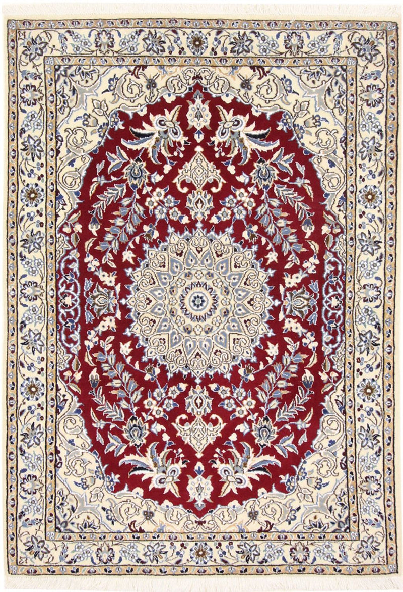 Persisk tæppe - Nain - Royal - 142 x 95 cm - rød