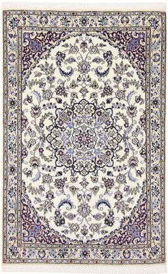 Persisk tæppe - Nain - Royal - 150 x 96 cm - creme