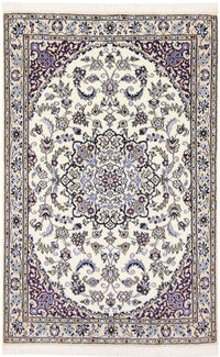 Persisk tæppe - Nain - Royal - 150 x 96 cm - creme
