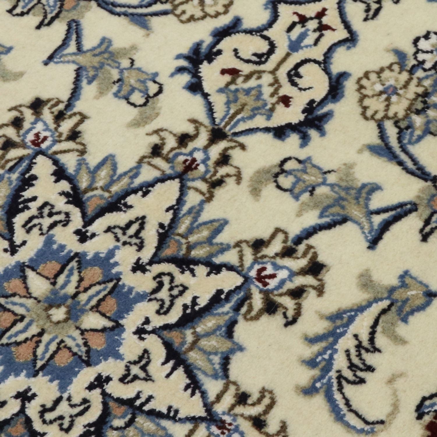 Løber Persisk tæppe - Nain - Royal - 298 x 80 cm - beige
