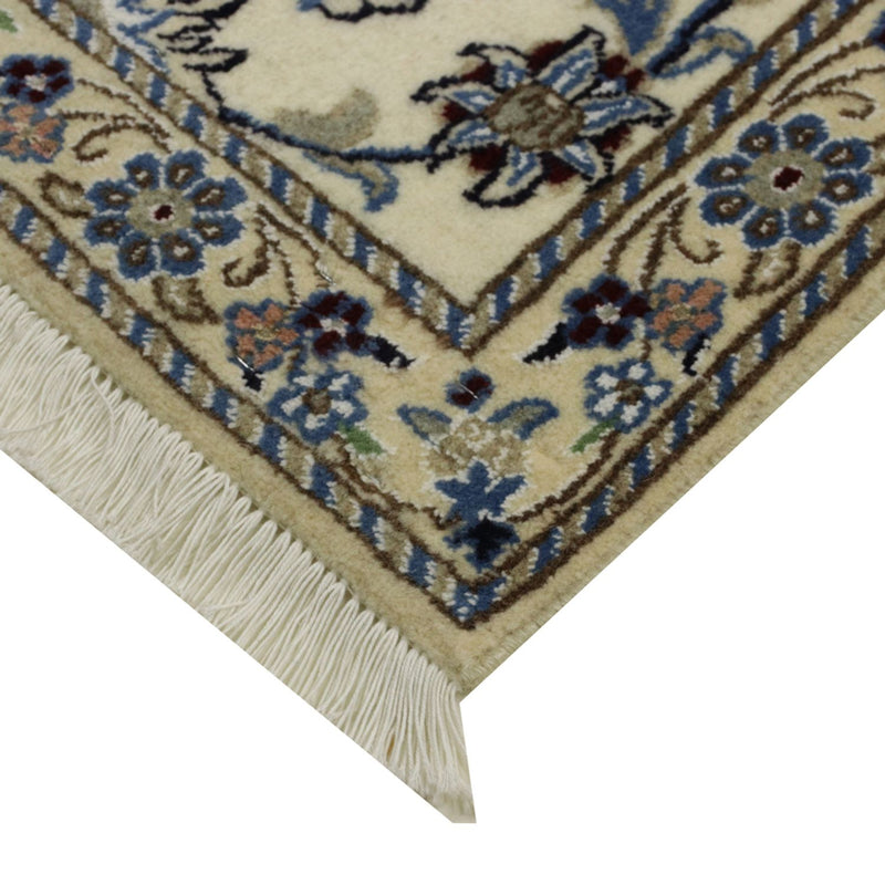Løber Persisk tæppe - Nain - Royal - 298 x 80 cm - beige