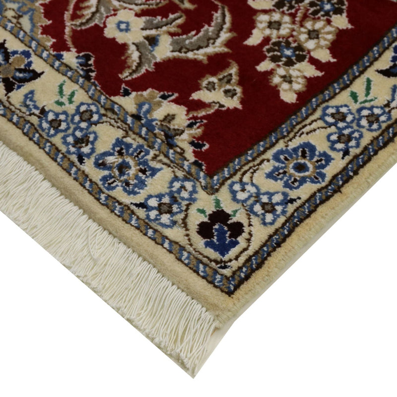 Løber Persisk tæppe - Nain - Royal - 203 x 81 cm - rød