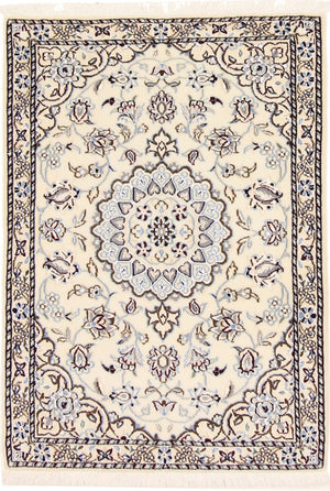 Persisk tæppe - Nain - Royal - 97 x 70 cm - beige