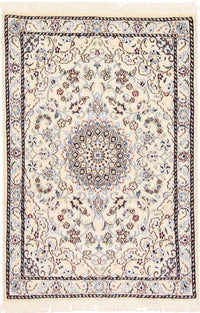 Persisk tæppe - Nain - Royal - 90 x 60 cm - beige