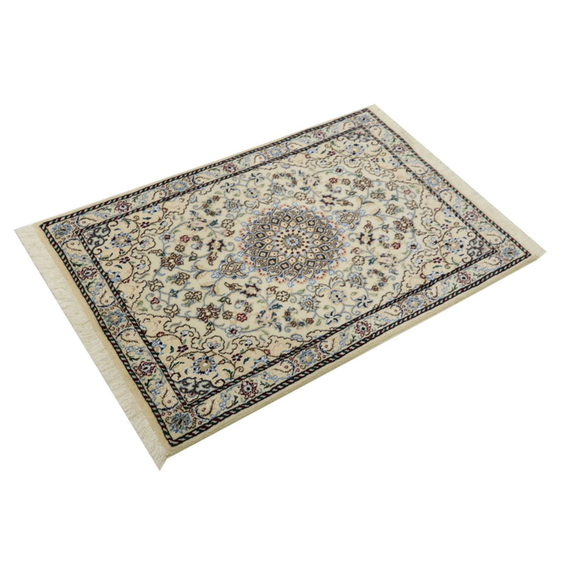 Persisk tæppe - Nain - Royal - 90 x 60 cm - beige