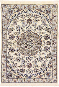Persisk tæppe - Nain - Royal - 92 x 64 cm - creme