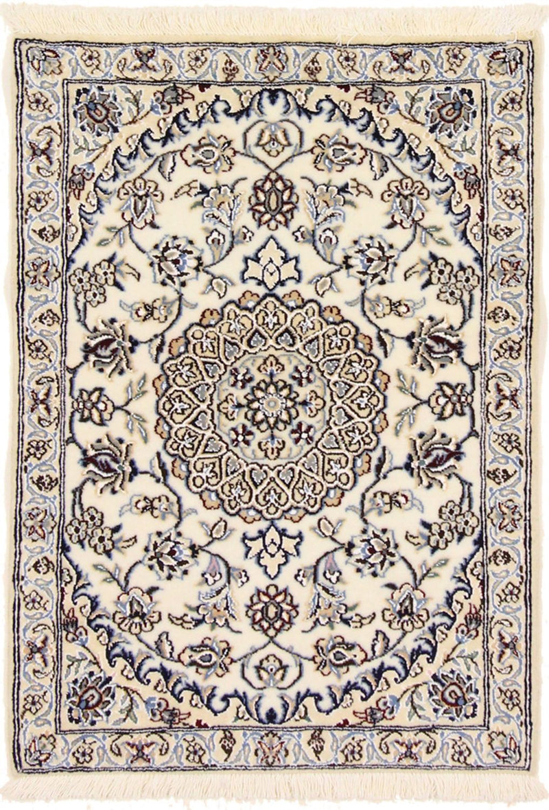 Persisk tæppe - Nain - Royal - 92 x 64 cm - creme