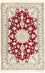 Persisk tæppe - Nain - Royal - 90 x 60 cm - rød