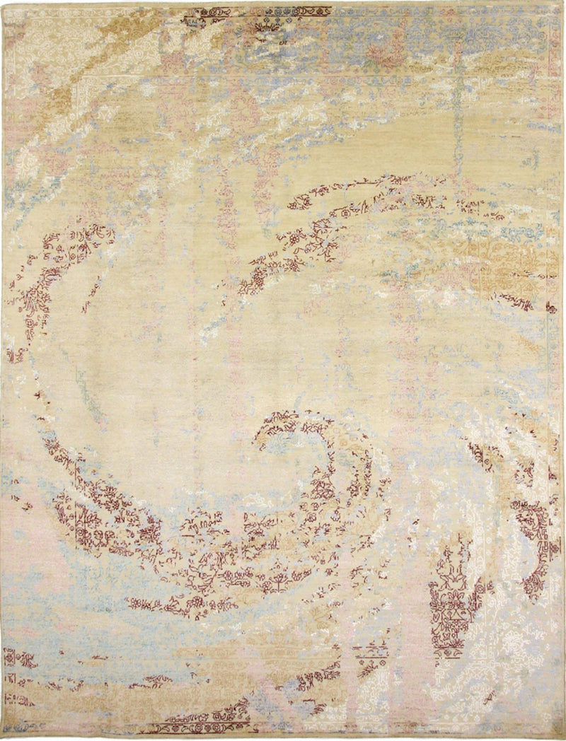 Designer tæppe - 318 x 247 cm - flerfarvet