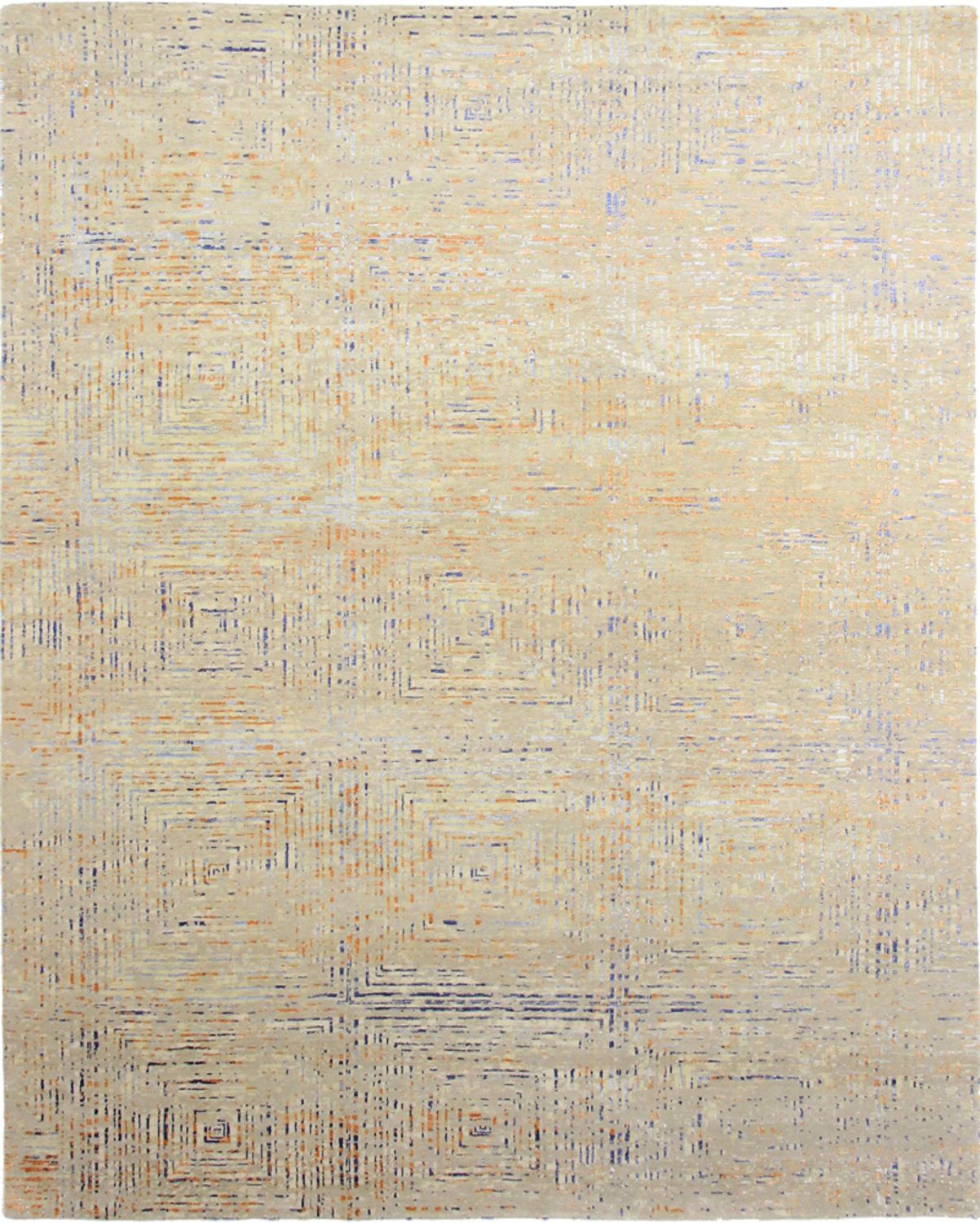 Designer tæppe - 307 x 250 cm - flerfarvet