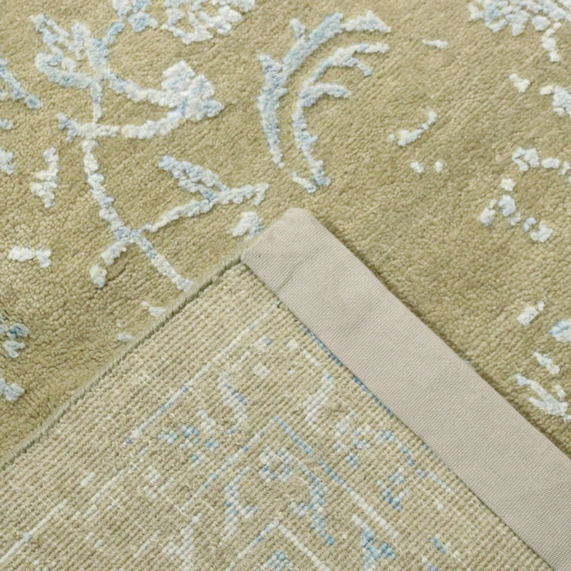 Designer tæppe - 357 x 248 cm - sølv