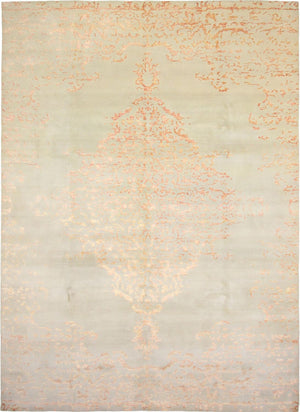 Designer tæppe - 408 x 302 cm - orange