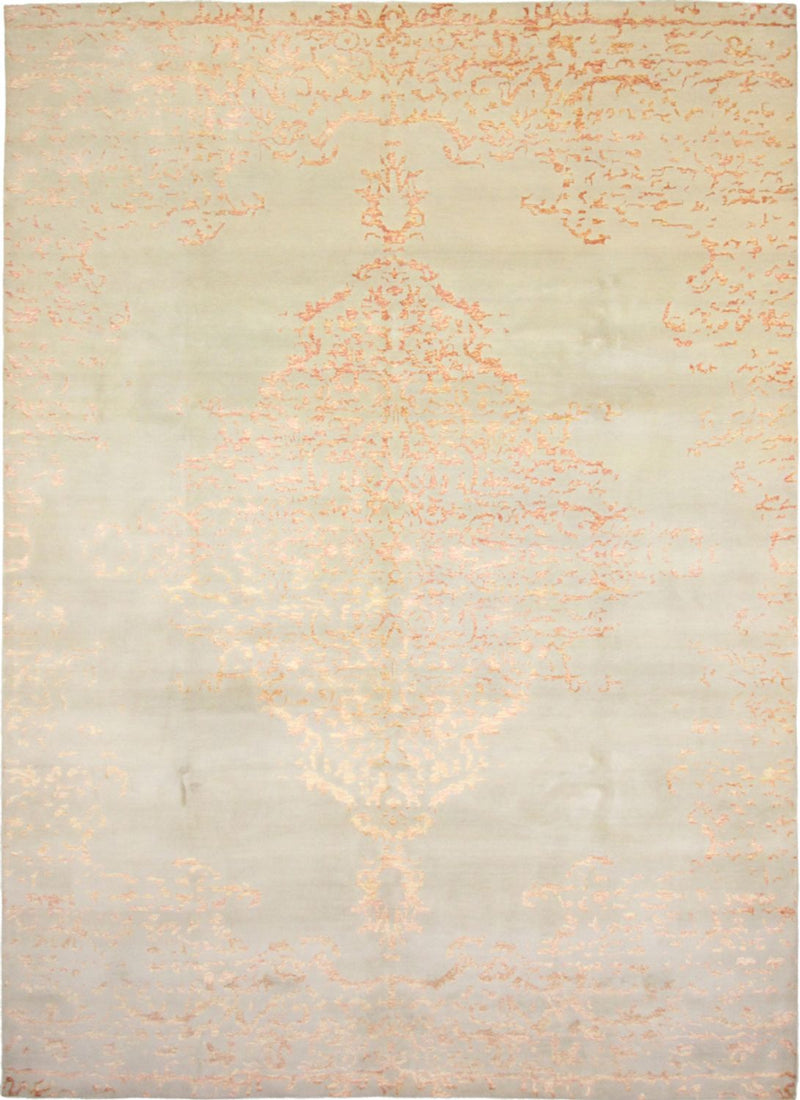 Designer tæppe - 408 x 302 cm - orange