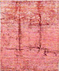 Designer tæppe - 304 x 252 cm - flerfarvet