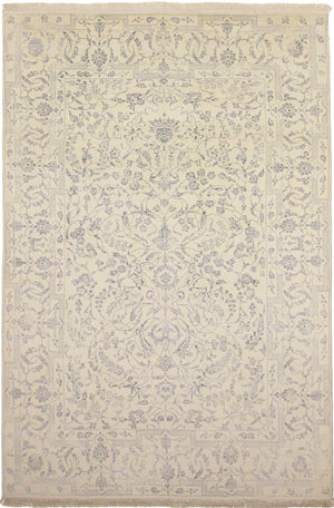 Designer tæppe - 293 x 199 cm - creme