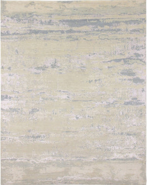 Designer tæppe - 308 x 245 cm - sølv