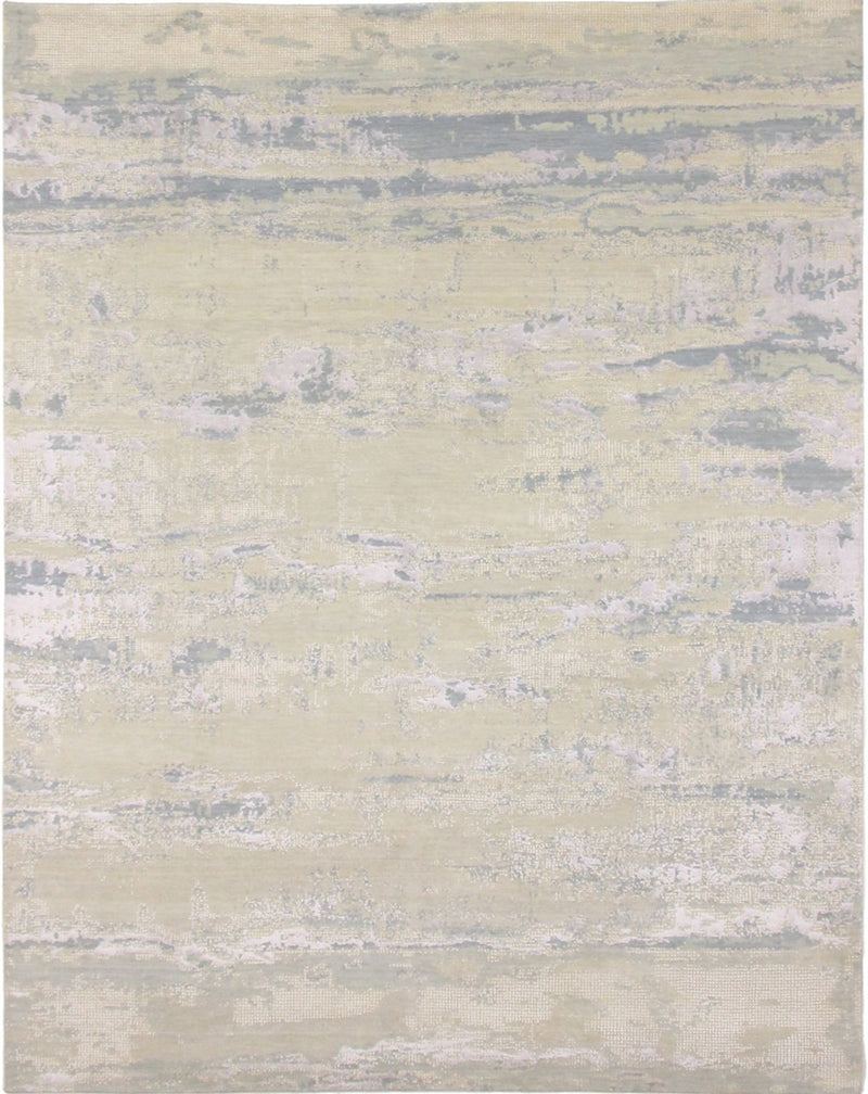 Designer tæppe - 308 x 245 cm - sølv