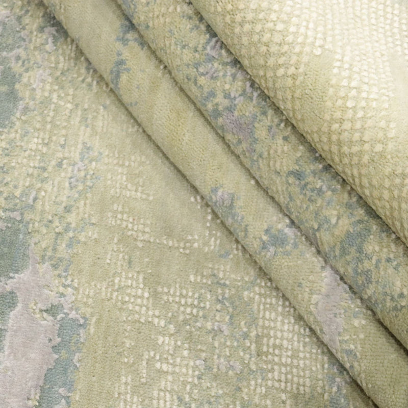 Designer tæppe - 308 x 245 cm - sølv