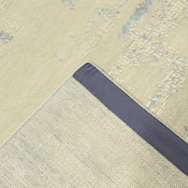 Designer tæppe - 308 x 245 cm - sølv
