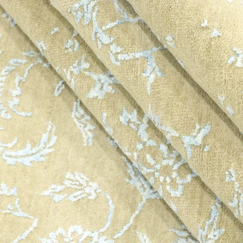 Designer tæppe - 306 x 243 cm - lyseblå