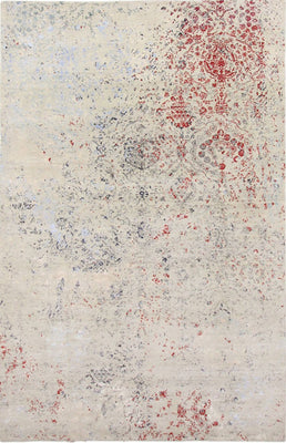 Designer tæppe - 281 x 183 cm - flerfarvet