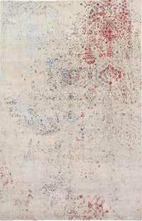 Designer tæppe - 281 x 183 cm - flerfarvet