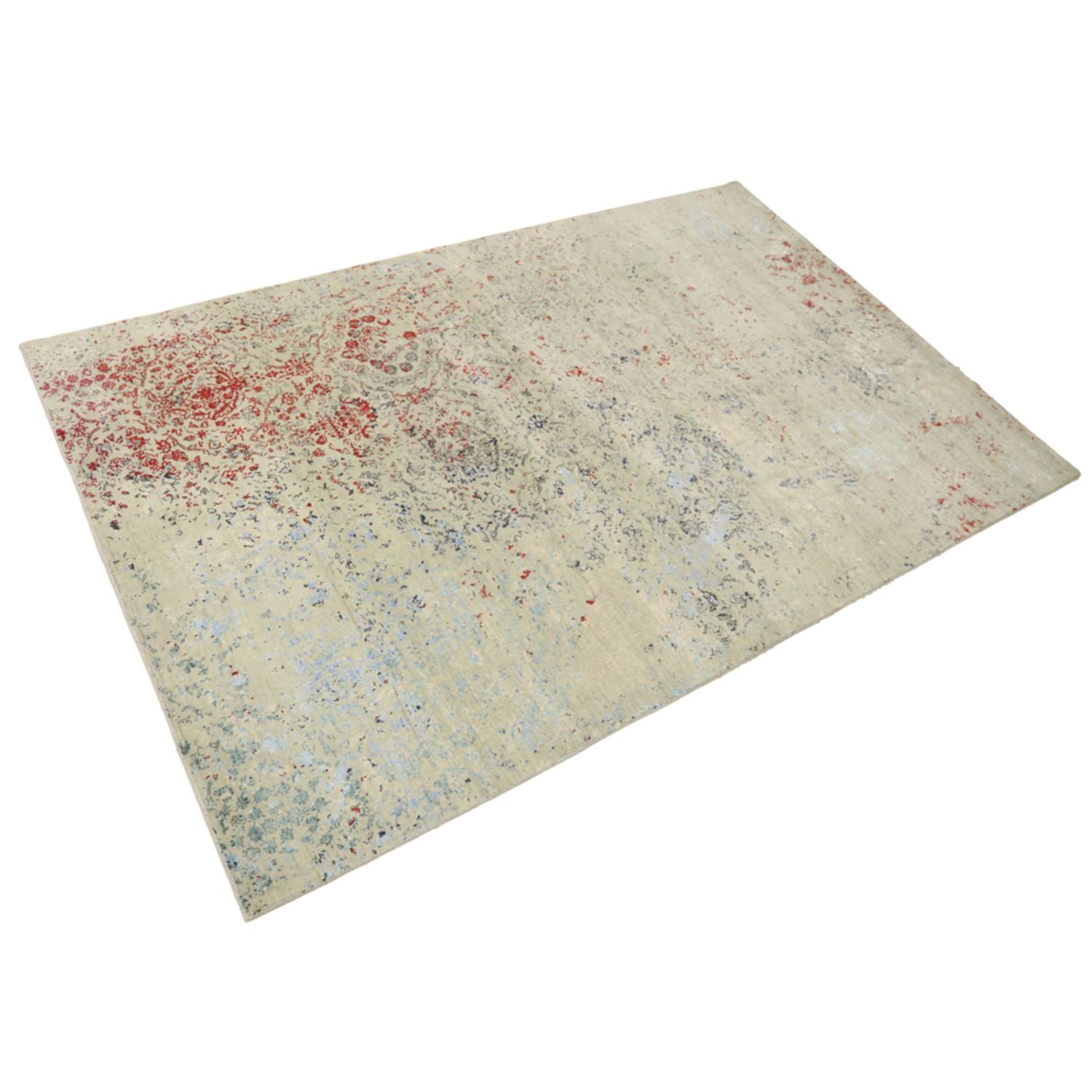 Designer tæppe - 281 x 183 cm - flerfarvet