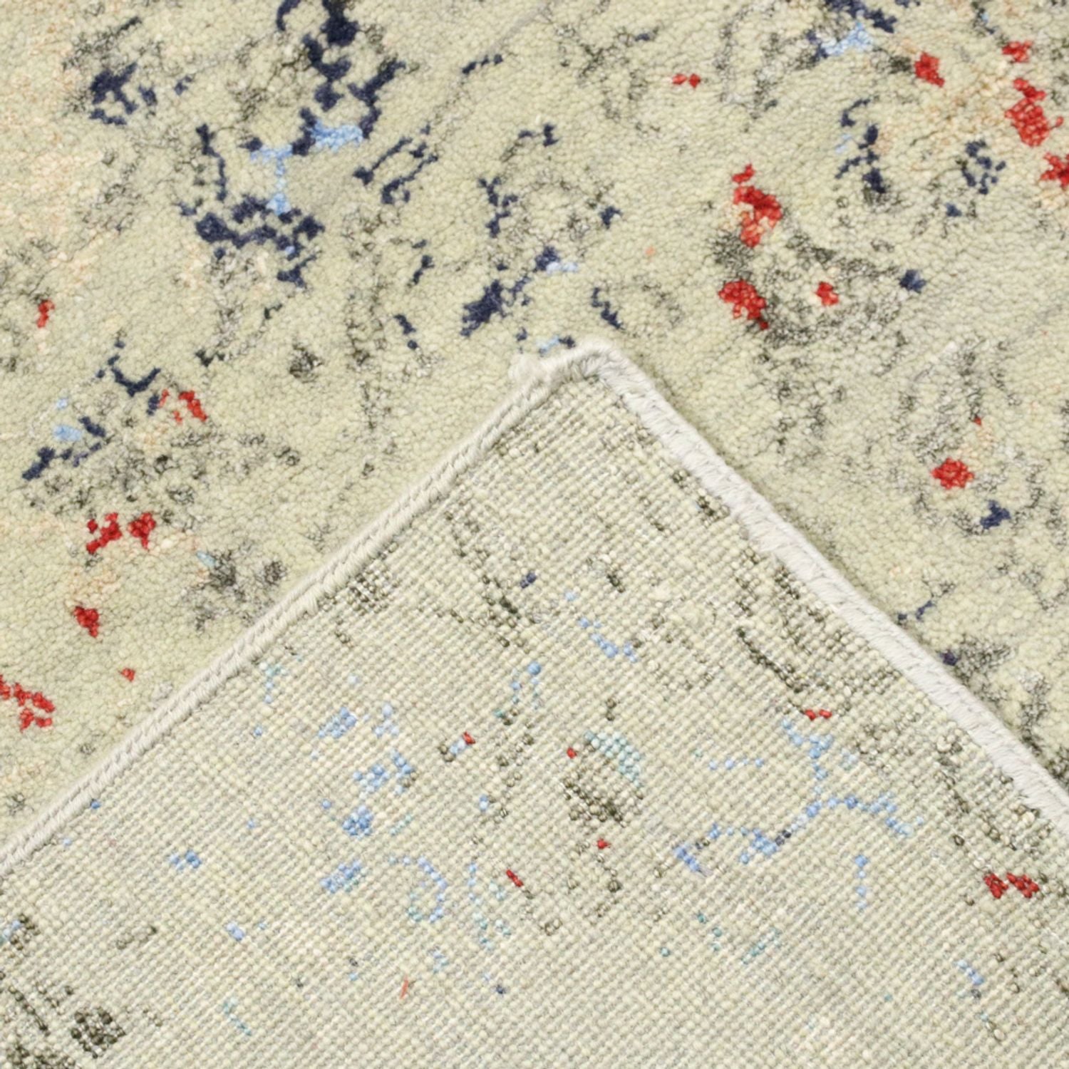 Designer tæppe - 281 x 183 cm - flerfarvet