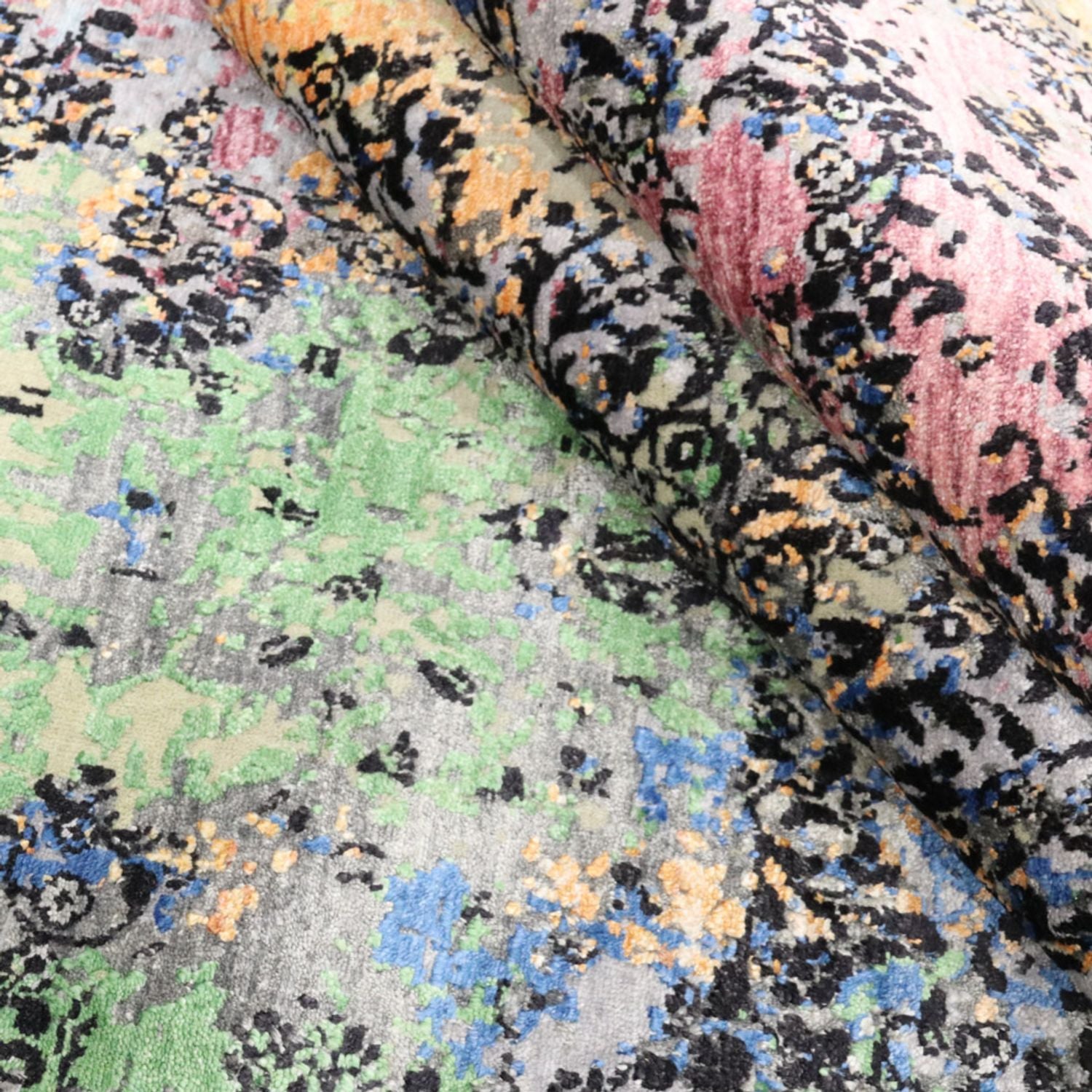 Designer tæppe - 300 x 197 cm - flerfarvet