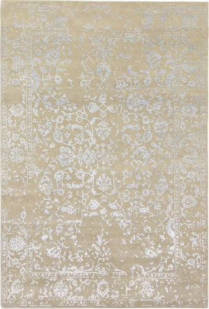 Designer tæppe - 250 x 169 cm - sølv