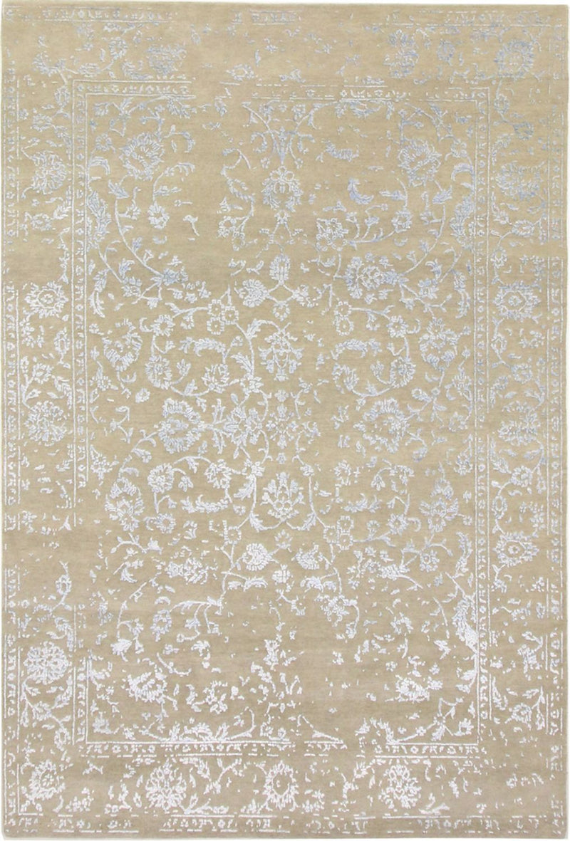 Designer tæppe - 250 x 169 cm - sølv