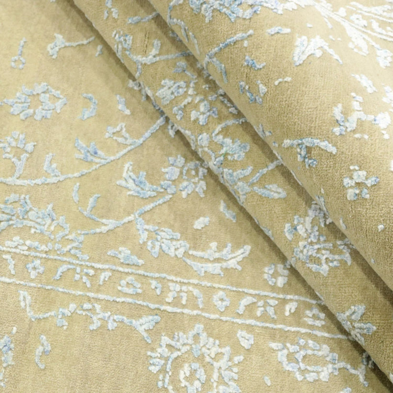 Designer tæppe - 250 x 169 cm - sølv