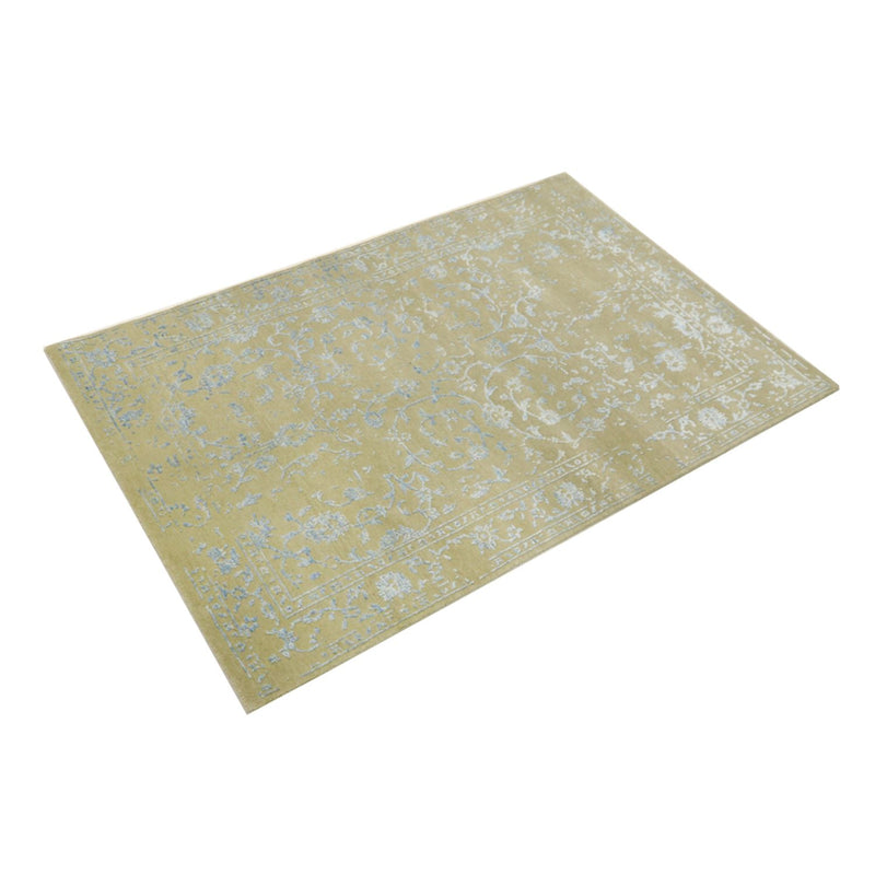 Designer tæppe - 182 x 119 cm - lyseblå