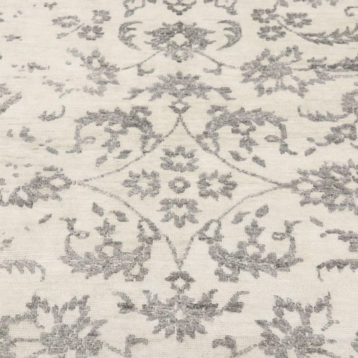 Designer tæppe - 204 x 148 cm - grå