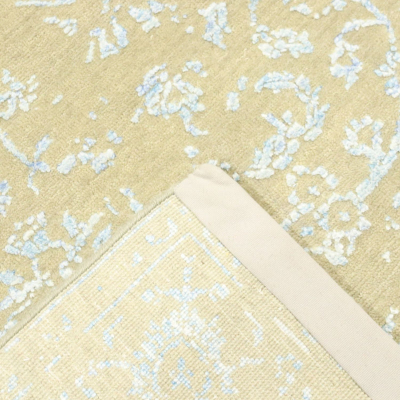 Designer tæppe - 210 x 151 cm - turkis