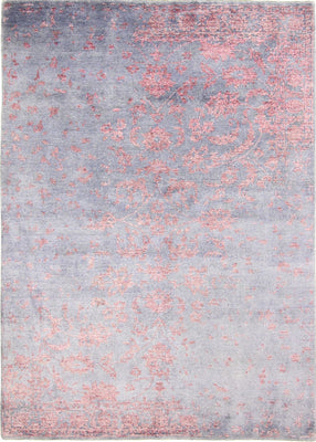 Designer tæppe - 204 x 146 cm - flerfarvet