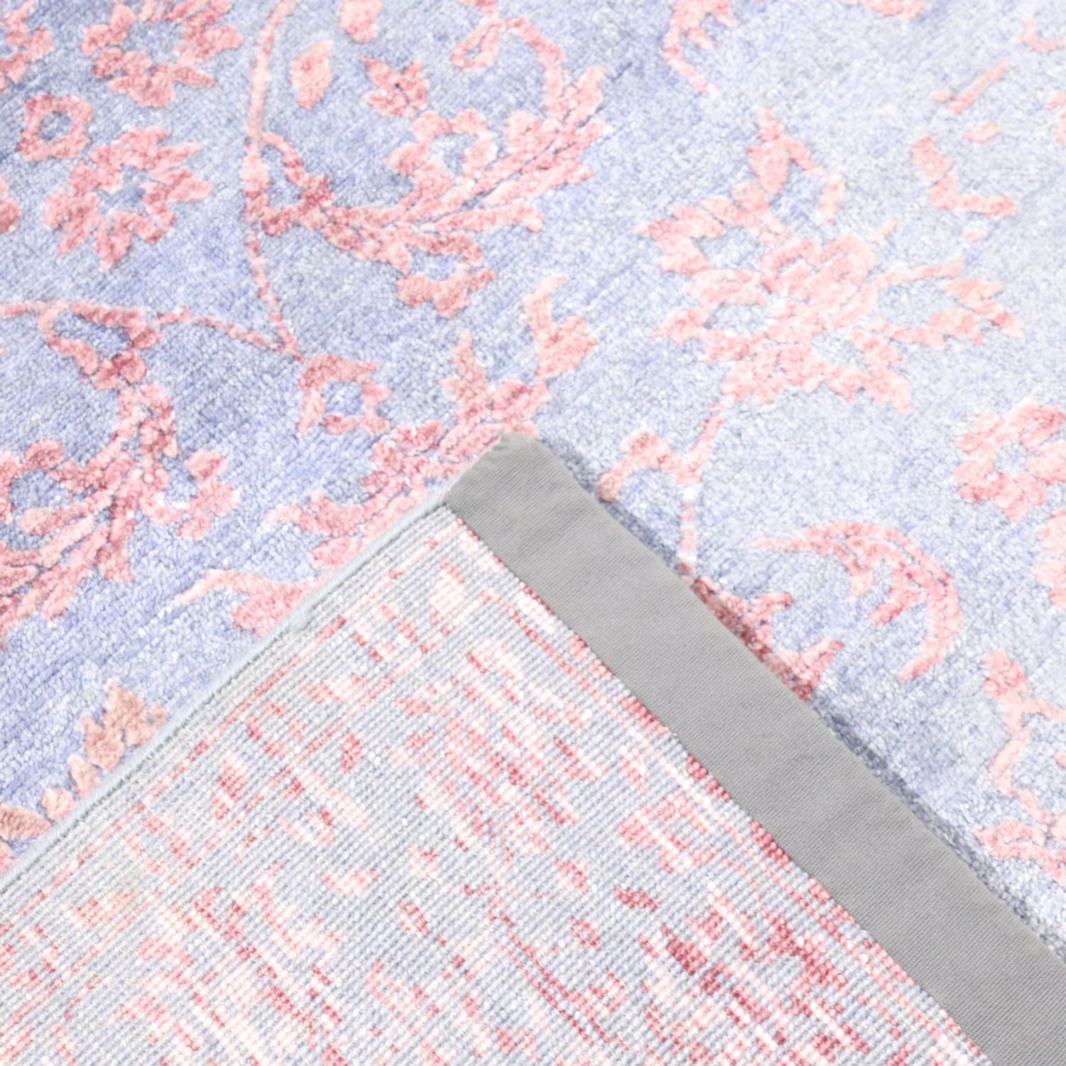 Designer tæppe - 204 x 146 cm - flerfarvet