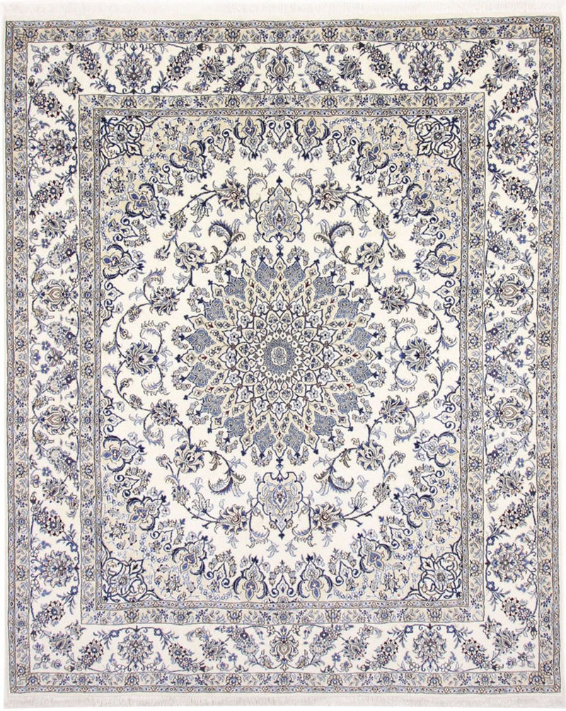 Persisk tæppe - Nain - 295 x 242 cm - creme
