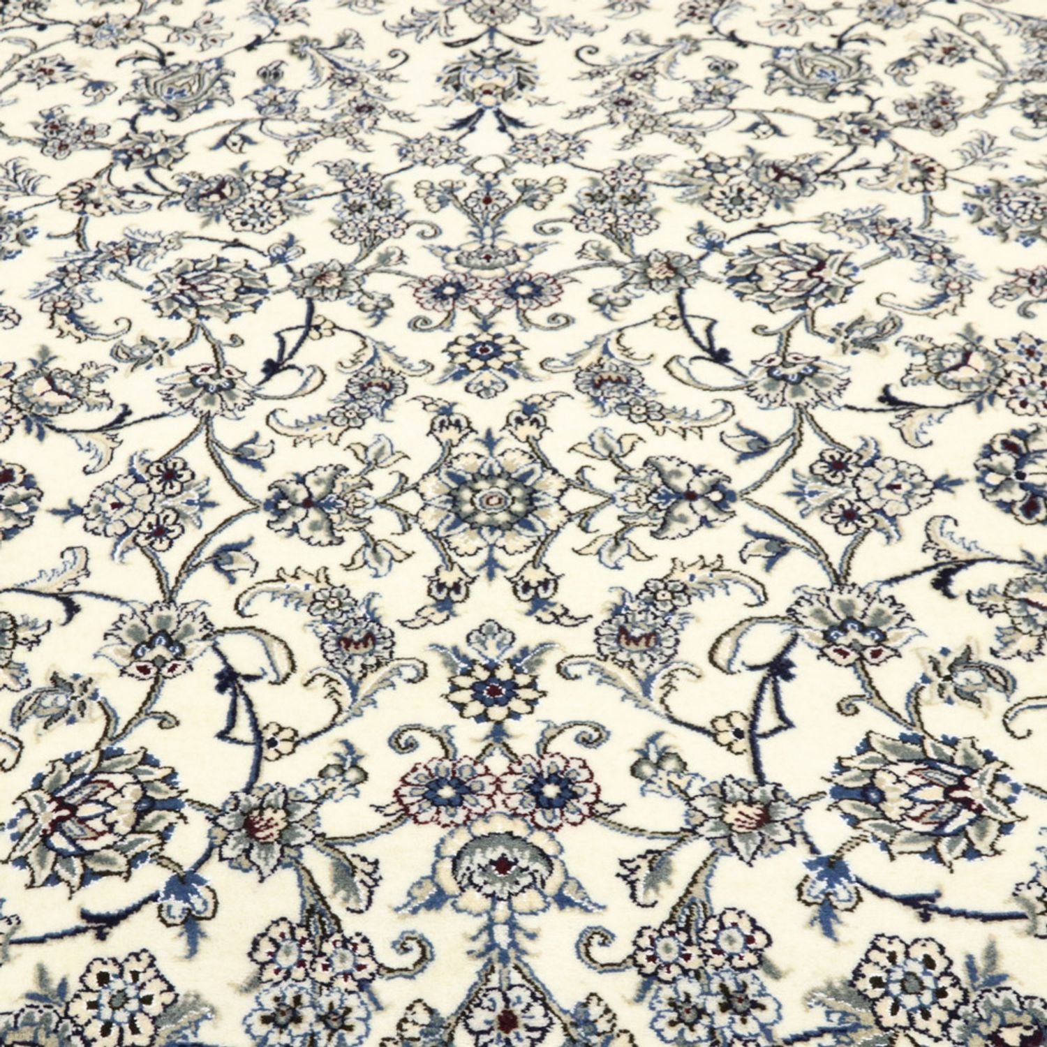 Persisk tæppe - Nain - 342 x 245 cm - creme