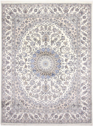 Persisk tæppe - Nain - 396 x 300 cm - creme