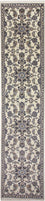 Løber Persisk tæppe - Nain - 386 x 82 cm - creme