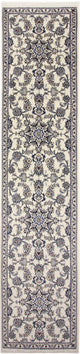 Nain - 12 la Tæppe 390x81cm - Persisk tæppe