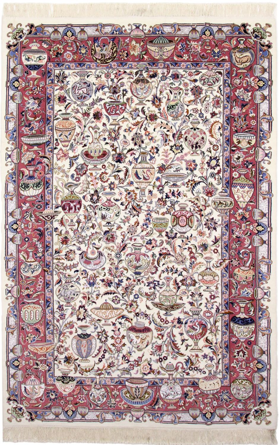 Persisk tæppe - Classic - 305 x 200 cm - creme