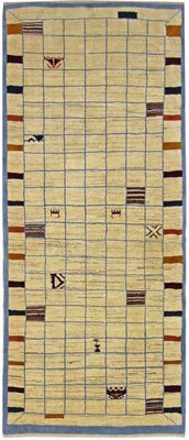 Läufer Gabbeh - Perser - 199 x 83 cm - sand