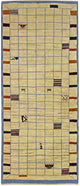 Persisk Gabbeh Tæppe 199x83cm - Perserteppich Wollteppich