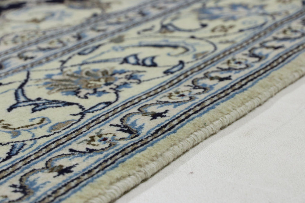 Perserteppich - Nain - Royal - 309 x 201 cm - dunkelblau