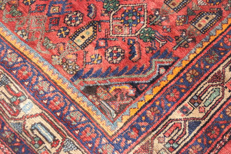 Läufer Perser - Nomadic - 316 x 120 cm - rot