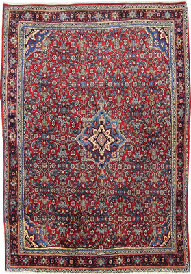 Perserteppich - Nomadic - 222 x 135 cm - rost