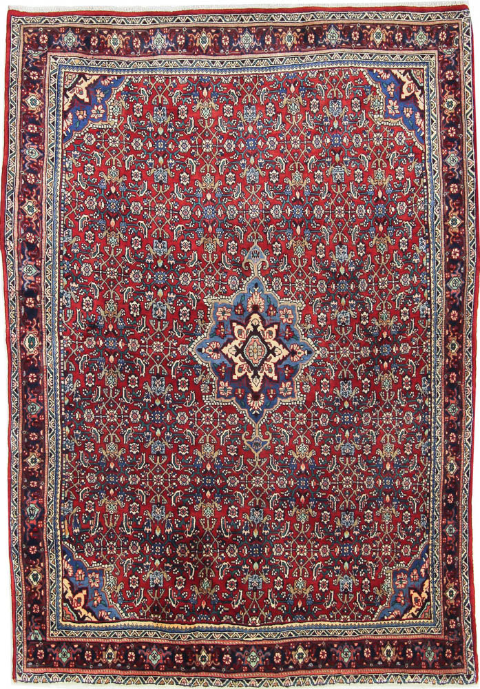 Perserteppich - Nomadic - 222 x 135 cm - rost